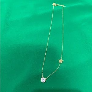 A star and diamond necklace